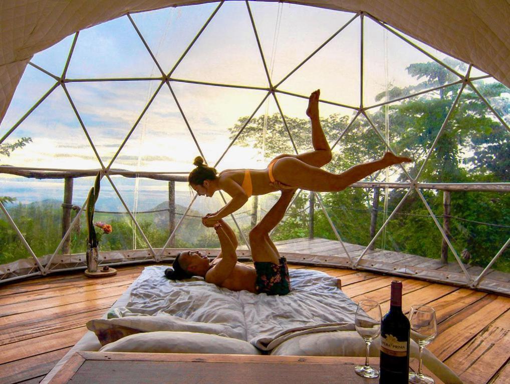 Domos Mirador Romantic Private Honeymoon Glamping Miramar Esterno foto