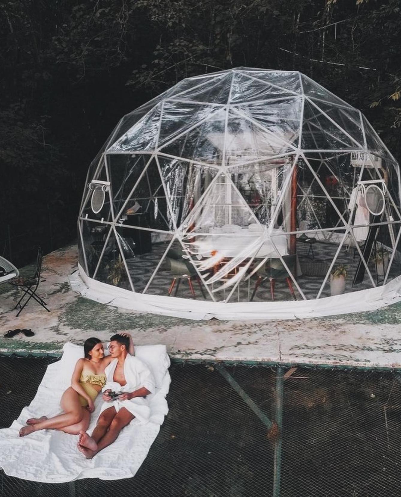 Domos Mirador Romantic Private Honeymoon Glamping Miramar Esterno foto